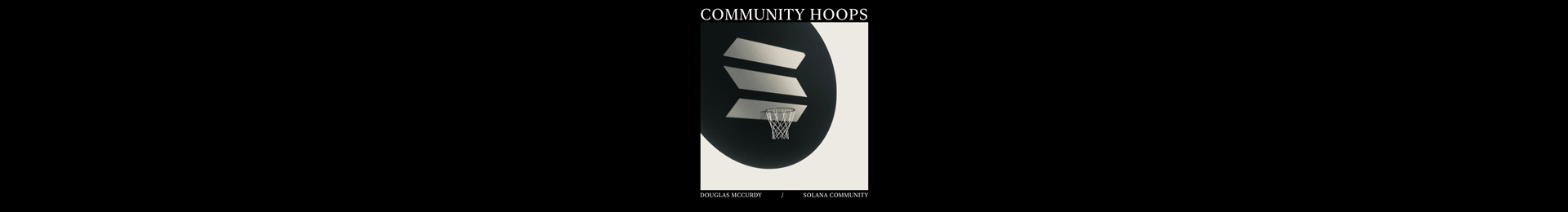 Community Hoops banner